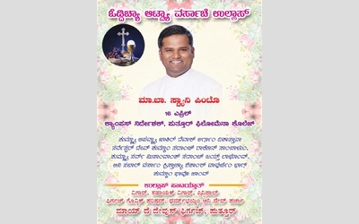 Congratulations-Fr Stany Pinto-8th Ordination Anniversary